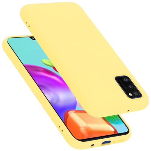 Cadorabo Hülle kompatibel mit Samsung Galaxy A41 Hülle Silikon Handyhülle für Galaxy A41 Case aus flüssigem Silikon- Kratzfeste und stoßfeste dünne TPU Schutzhülle - Liquid GELB Cadorabo Hülle kompatibel mit Samsung Galaxy A41 Hülle Silikon Handyhülle für Galaxy A41 Case aus flüssigem Silikon- Kratzfeste und stoßfeste dünne TPU Schutzhülle - Liquid GELB von Cadorabo