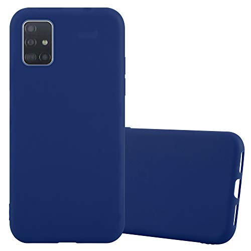 Cadorabo Hülle kompatibel mit Samsung Galaxy A72 4G / 5G Schutzhülle TPU Silikon Case Candy Design Slim Kratzfest Weiche Gummi mit Rundumschutz Case Hülle für Galaxy A72 4G / 5G in Blau Cadorabo Hülle kompatibel mit Samsung Galaxy A72 4G / 5G Schutzhülle TPU Silikon Case Candy Design Slim Kratzfest Weiche Gummi mit Rundumschutz Case Hülle für Galaxy A72 4G / 5G in Blau von Cadorabo