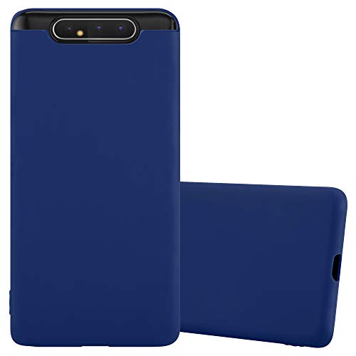 Cadorabo Hülle kompatibel mit Samsung Galaxy A80 / A90 4G Schutzhülle TPU Silikon Case Candy Design Slim Kratzfest Weiche Gummi mit Rundumschutz Case Hülle für Galaxy A80 / A90 4G in Blau von Cadorabo