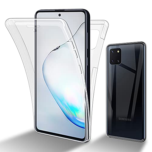 Cadorabo Hülle kompatibel mit Samsung Galaxy A81 Note 10 LITE M60s Schutzhülle TPU Silikon Case 360 Slim Kratzfest Gummi mit Rundumschutz Case Hülle für Galaxy A81 Note 10 LITE M60s in Transparent Cadorabo Hülle kompatibel mit Samsung Galaxy A81 Note 10 LITE M60s Schutzhülle TPU Silikon Case 360 Slim Kratzfest Gummi mit Rundumschutz Case Hülle für Galaxy A81 Note 10 LITE M60s in Transparent von Cadorabo