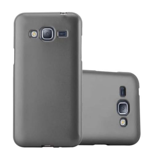 Cadorabo Hülle kompatibel mit Samsung Galaxy J3 2016 Schutzhülle TPU Silikon Case Metallic Design Slim Kratzfest Weiche Gummi mit Rundumschutz Case Hülle für Galaxy J3 2016 in Grau Cadorabo Hülle kompatibel mit Samsung Galaxy J3 2016 Schutzhülle TPU Silikon Case Metallic Design Slim Kratzfest Weiche Gummi mit Rundumschutz Case Hülle für Galaxy J3 2016 in Grau von Cadorabo