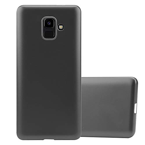Cadorabo Hülle kompatibel mit Samsung Galaxy J6 2018 Schutzhülle TPU Silikon Case Metallic Design Slim Kratzfest Weiche Gummi mit Rundumschutz Case Hülle für Galaxy J6 2018 in Grau Cadorabo Hülle kompatibel mit Samsung Galaxy J6 2018 Schutzhülle TPU Silikon Case Metallic Design Slim Kratzfest Weiche Gummi mit Rundumschutz Case Hülle für Galaxy J6 2018 in Grau von Cadorabo