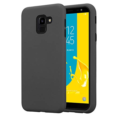 Cadorabo Hülle kompatibel mit Samsung Galaxy J6 2018 Schutzhülle TPU Silikon Case Outdoor Hybrid Design Anti Rutsch Slim Kratzfest Weiche Gummi mit Rundumschutz Case Hülle für Galaxy J6 2018 in Grau Cadorabo Hülle kompatibel mit Samsung Galaxy J6 2018 Schutzhülle TPU Silikon Case Outdoor Hybrid Design Anti Rutsch Slim Kratzfest Weiche Gummi mit Rundumschutz Case Hülle für Galaxy J6 2018 in Grau von Cadorabo