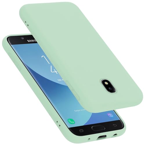 Cadorabo Hülle kompatibel mit Samsung Galaxy J7 2017 Hülle Silikon Handyhülle für Galaxy J7 2017 Case aus flüssigem Silikon- Kratzfeste und stoßfeste dünne TPU Schutzhülle - Liquid HELL GRÜN Cadorabo Hülle kompatibel mit Samsung Galaxy J7 2017 Hülle Silikon Handyhülle für Galaxy J7 2017 Case aus flüssigem Silikon- Kratzfeste und stoßfeste dünne TPU Schutzhülle - Liquid HELL GRÜN von Cadorabo