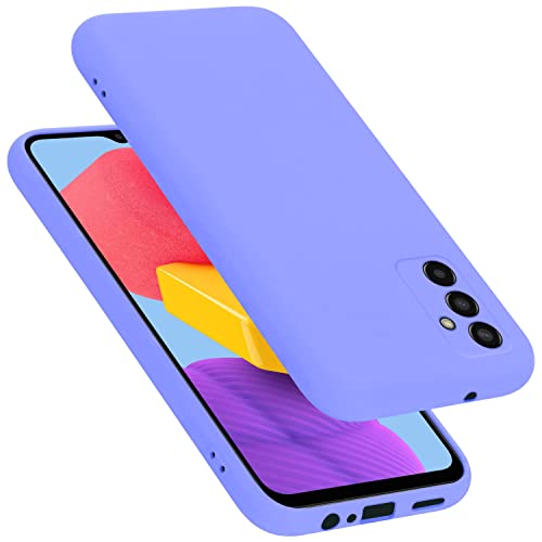Cadorabo Hülle kompatibel mit Samsung Galaxy M13 4G Hülle Silikon Handyhülle für Galaxy M13 4G Case aus flüssigem Silikon- Kratzfeste und stoßfeste dünne TPU Schutzhülle - Liquid HELL LILA Cadorabo Hülle kompatibel mit Samsung Galaxy M13 4G Hülle Silikon Handyhülle für Galaxy M13 4G Case aus flüssigem Silikon- Kratzfeste und stoßfeste dünne TPU Schutzhülle - Liquid HELL LILA von Cadorabo
