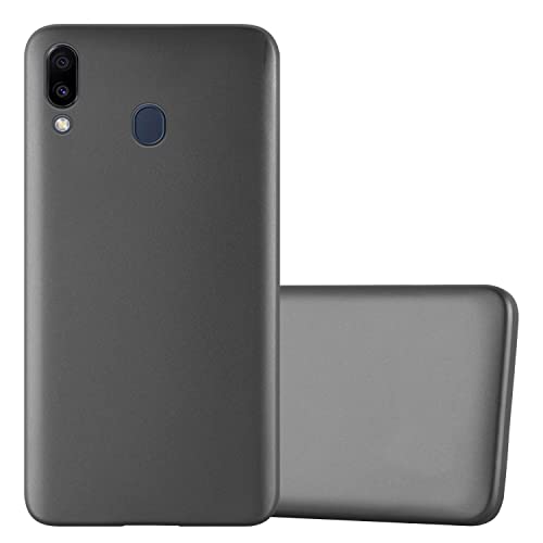 Cadorabo Hülle kompatibel mit Samsung Galaxy M20 Schutzhülle TPU Silikon Case Metallic Design Slim Kratzfest Weiche Gummi mit Rundumschutz Case Hülle für Galaxy M20 in Grau Cadorabo Hülle kompatibel mit Samsung Galaxy M20 Schutzhülle TPU Silikon Case Metallic Design Slim Kratzfest Weiche Gummi mit Rundumschutz Case Hülle für Galaxy M20 in Grau von Cadorabo