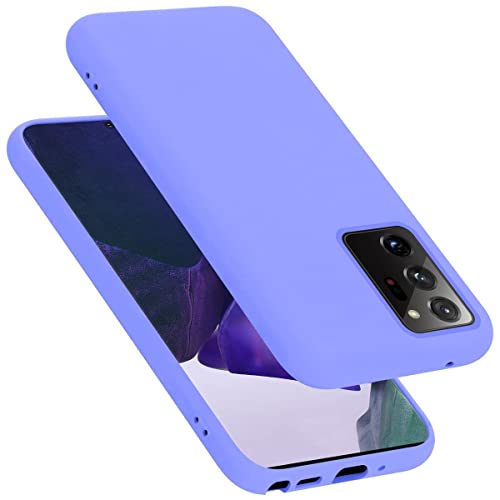 Cadorabo Hülle kompatibel mit Samsung Galaxy Note 20 Ultra Hülle Silikon Handyhülle für Galaxy Note 20 Ultra Case aus flüssigem Silikon- Kratzfeste dünne TPU Schutzhülle - Liquid HELL LILA Cadorabo Hülle kompatibel mit Samsung Galaxy Note 20 Ultra Hülle Silikon Handyhülle für Galaxy Note 20 Ultra Case aus flüssigem Silikon- Kratzfeste dünne TPU Schutzhülle - Liquid HELL LILA von Cadorabo