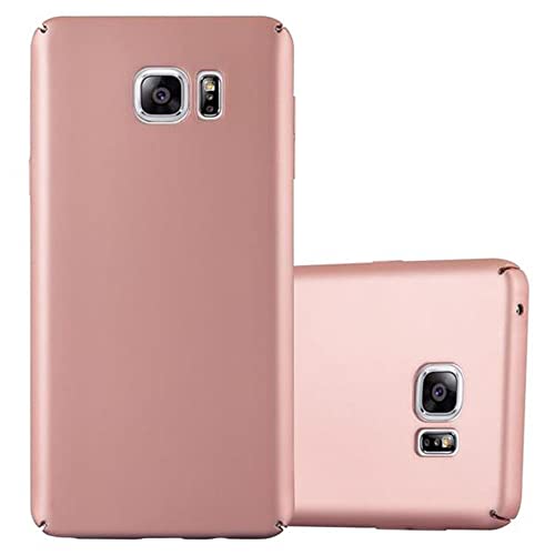 Cadorabo Hülle kompatibel mit Samsung Galaxy Note 5 Schutzhülle TPU Silikon Case Metallic Design Anti Rutsch Slim Kratzfest Stabiles Hardcase mit Rundumschutz Case Hülle für Galaxy Note 5 in Rosa Cadorabo Hülle kompatibel mit Samsung Galaxy Note 5 Schutzhülle TPU Silikon Case Metallic Design Anti Rutsch Slim Kratzfest Stabiles Hardcase mit Rundumschutz Case Hülle für Galaxy Note 5 in Rosa von Cadorabo