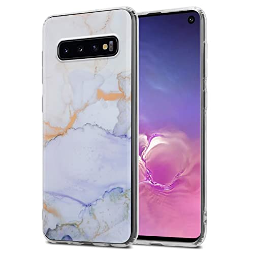Cadorabo Hülle kompatibel mit Samsung Galaxy S10 4G Schutzhülle TPU Silikon Case Marmor Design Slim Kratzfest Weiche Gummi mit Rundumschutz Case Hülle für Galaxy S10 4G in Weiß Cadorabo Hülle kompatibel mit Samsung Galaxy S10 4G Schutzhülle TPU Silikon Case Marmor Design Slim Kratzfest Weiche Gummi mit Rundumschutz Case Hülle für Galaxy S10 4G in Weiß von Cadorabo