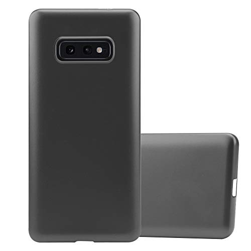 Cadorabo Hülle kompatibel mit Samsung Galaxy S10e Schutzhülle TPU Silikon Case Metallic Design Slim Kratzfest Weiche Gummi mit Rundumschutz Case Hülle für Galaxy S10e in Grau Cadorabo Hülle kompatibel mit Samsung Galaxy S10e Schutzhülle TPU Silikon Case Metallic Design Slim Kratzfest Weiche Gummi mit Rundumschutz Case Hülle für Galaxy S10e in Grau von Cadorabo
