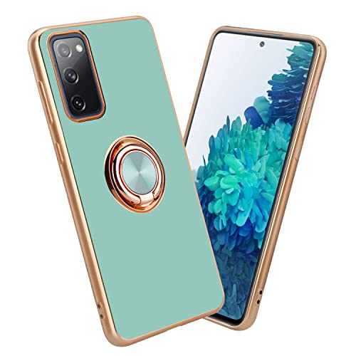 Cadorabo Hülle kompatibel mit Samsung Galaxy S20 FE Schutzhülle TPU Silikon Case mit Ring Design mit Kameraschutz Slim Kratzfest Weiche Gummi mit Rundumschutz Case Hülle für Galaxy S20 FE in Türkis Cadorabo Hülle kompatibel mit Samsung Galaxy S20 FE Schutzhülle TPU Silikon Case mit Ring Design mit Kameraschutz Slim Kratzfest Weiche Gummi mit Rundumschutz Case Hülle für Galaxy S20 FE in Türkis von Cadorabo