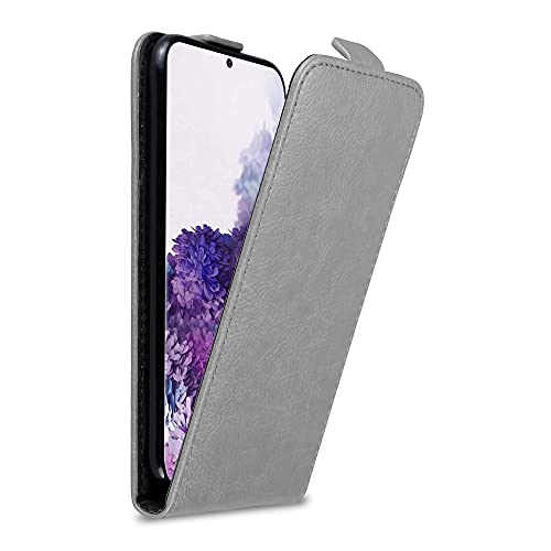 Cadorabo Hülle kompatibel mit Samsung Galaxy S20 Plus Flip Design aus Premium Kunst Leder Flip Klappbare Stoßfeste Magnetische Cover Hülle für Galaxy S20 Plus Tasche in Grau Cadorabo Hülle kompatibel mit Samsung Galaxy S20 Plus Flip Design aus Premium Kunst Leder Flip Klappbare Stoßfeste Magnetische Cover Hülle für Galaxy S20 Plus Tasche in Grau von Cadorabo