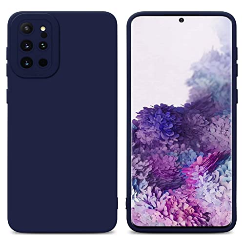 Cadorabo Hülle kompatibel mit Samsung Galaxy S20 Plus Schutzhülle TPU Silikon Case Liquid Design mit Kameraschutz Slim Kratzfest Weiche Gummi mit Rundumschutz Case Hülle für Galaxy S20 Plus in Blau von Cadorabo