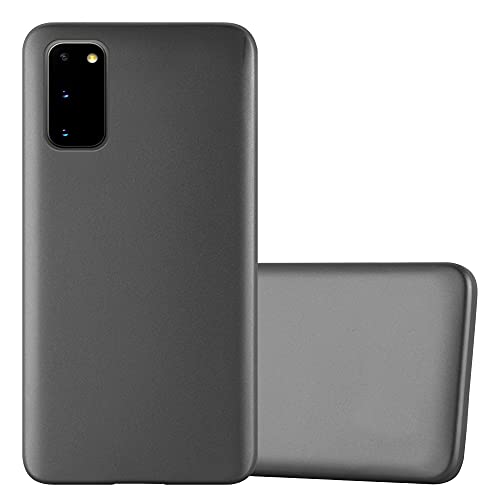 Cadorabo Hülle kompatibel mit Samsung Galaxy S20 Schutzhülle TPU Silikon Case Metallic Design Slim Kratzfest Weiche Gummi mit Rundumschutz Case Hülle für Galaxy S20 in Grau Cadorabo Hülle kompatibel mit Samsung Galaxy S20 Schutzhülle TPU Silikon Case Metallic Design Slim Kratzfest Weiche Gummi mit Rundumschutz Case Hülle für Galaxy S20 in Grau von Cadorabo