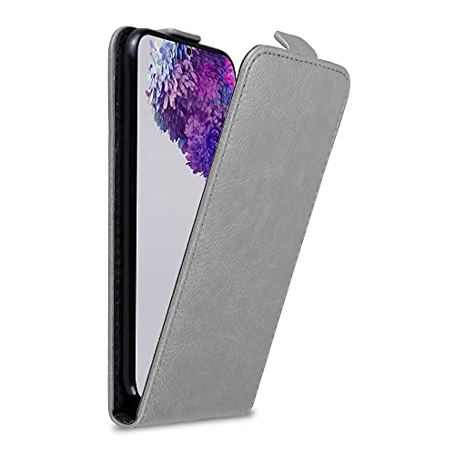Cadorabo Hülle kompatibel mit Samsung Galaxy S20 Ultra Flip Design aus Premium Kunst Leder Flip Klappbare Stoßfeste Magnetische Cover Hülle für Galaxy S20 Ultra Tasche in Grau Cadorabo Hülle kompatibel mit Samsung Galaxy S20 Ultra Flip Design aus Premium Kunst Leder Flip Klappbare Stoßfeste Magnetische Cover Hülle für Galaxy S20 Ultra Tasche in Grau von Cadorabo