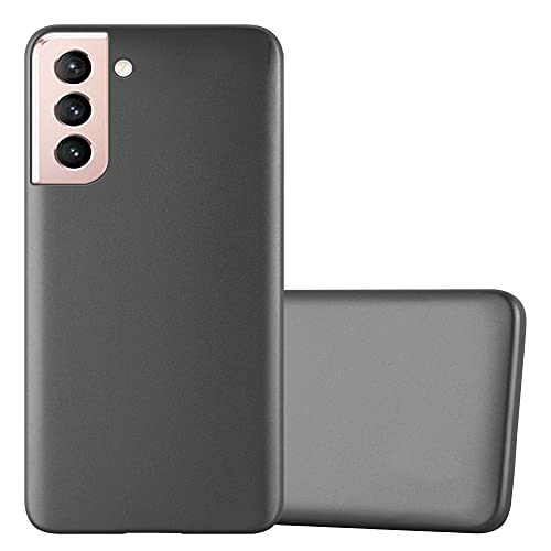 Cadorabo Hülle kompatibel mit Samsung Galaxy S21 5G Schutzhülle TPU Silikon Case Metallic Design Slim Kratzfest Weiche Gummi mit Rundumschutz Case Hülle für Galaxy S21 5G in Grau Cadorabo Hülle kompatibel mit Samsung Galaxy S21 5G Schutzhülle TPU Silikon Case Metallic Design Slim Kratzfest Weiche Gummi mit Rundumschutz Case Hülle für Galaxy S21 5G in Grau von Cadorabo