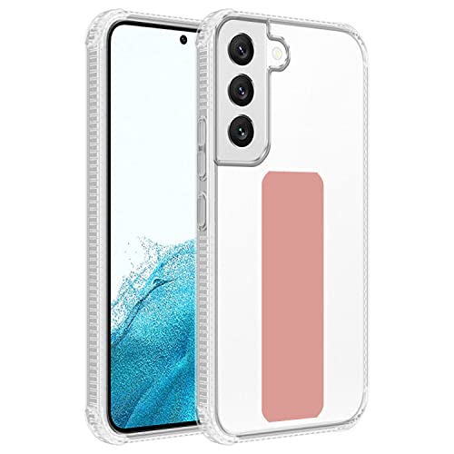 Cadorabo Hülle kompatibel mit Samsung Galaxy S22 Plus Schutzhülle TPU Silikon Case Standfunktion Design mit Kameraschutz Slim Kratzfest Gummi mit Rundumschutz Case Hülle für Galaxy S22 Plus in Rosa von Cadorabo