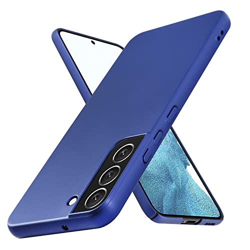 Cadorabo Hülle kompatibel mit Samsung Galaxy S22 Schutzhülle TPU Silikon Case Metallic Design Anti Rutsch Slim Kratzfest Stabiles Hardcase mit Rundumschutz Case Hülle für Galaxy S22 in Blau Cadorabo Hülle kompatibel mit Samsung Galaxy S22 Schutzhülle TPU Silikon Case Metallic Design Anti Rutsch Slim Kratzfest Stabiles Hardcase mit Rundumschutz Case Hülle für Galaxy S22 in Blau von Cadorabo