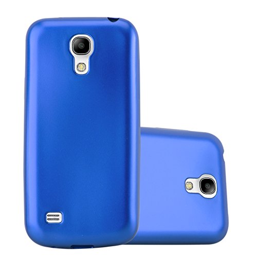 Cadorabo Hülle kompatibel mit Samsung Galaxy S4 Mini Schutzhülle TPU Silikon Case Metallic Design Slim Kratzfest Weiche Gummi mit Rundumschutz Case Hülle für Galaxy S4 Mini in Blau Cadorabo Hülle kompatibel mit Samsung Galaxy S4 Mini Schutzhülle TPU Silikon Case Metallic Design Slim Kratzfest Weiche Gummi mit Rundumschutz Case Hülle für Galaxy S4 Mini in Blau von Cadorabo