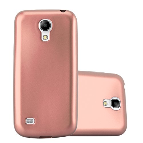 Cadorabo Hülle kompatibel mit Samsung Galaxy S4 Schutzhülle TPU Silikon Case Metallic Design Slim Kratzfest Weiche Gummi mit Rundumschutz Case Hülle für Galaxy S4 in Rosa von Cadorabo