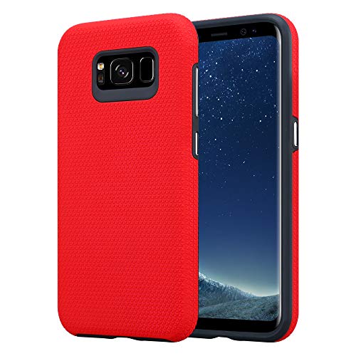 Cadorabo Hülle kompatibel mit Samsung Galaxy S8 Schutzhülle TPU Silikon Case Outdoor Hybrid Design Anti Rutsch Slim Kratzfest Weiche Gummi mit Rundumschutz Case Hülle für Galaxy S8 in Rot Cadorabo Hülle kompatibel mit Samsung Galaxy S8 Schutzhülle TPU Silikon Case Outdoor Hybrid Design Anti Rutsch Slim Kratzfest Weiche Gummi mit Rundumschutz Case Hülle für Galaxy S8 in Rot von Cadorabo