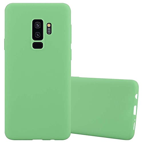 Cadorabo Hülle kompatibel mit Samsung Galaxy S9 Plus Schutzhülle TPU Silikon Case Candy Design Slim Kratzfest Weiche Gummi mit Rundumschutz Case Hülle für Galaxy S9 Plus in Grün von Cadorabo