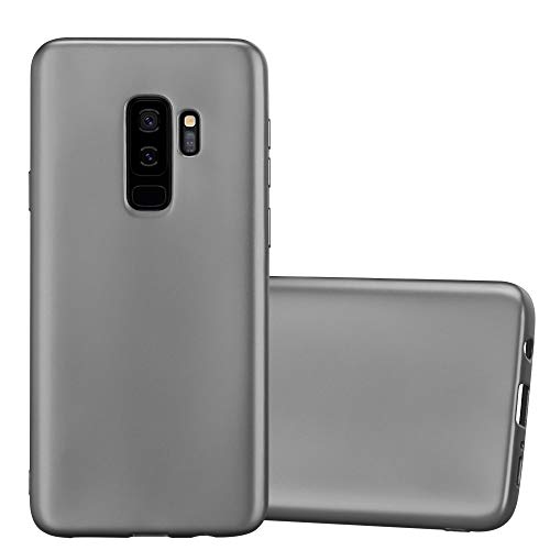 Cadorabo Hülle kompatibel mit Samsung Galaxy S9 Plus Schutzhülle TPU Silikon Case Metallic Design Slim Kratzfest Weiche Gummi mit Rundumschutz Case Hülle für Galaxy S9 Plus in Grau Cadorabo Hülle kompatibel mit Samsung Galaxy S9 Plus Schutzhülle TPU Silikon Case Metallic Design Slim Kratzfest Weiche Gummi mit Rundumschutz Case Hülle für Galaxy S9 Plus in Grau von Cadorabo