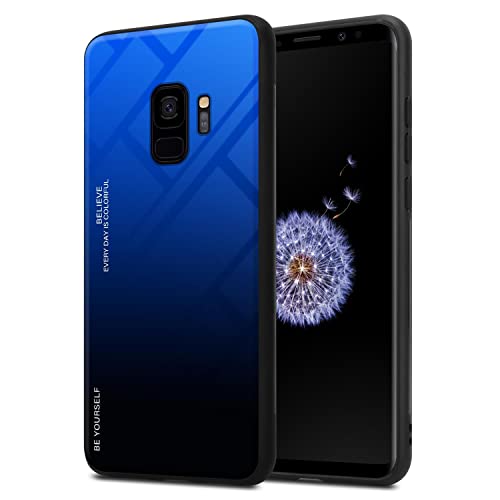 Cadorabo Hülle kompatibel mit Samsung Galaxy S9 Schutzhülle TPU Silikon Case Glas Slim Kratzfest Weiche Gummi mit Rundumschutz Case Hülle für Galaxy S9 in Schwarz Cadorabo Hülle kompatibel mit Samsung Galaxy S9 Schutzhülle TPU Silikon Case Glas Slim Kratzfest Weiche Gummi mit Rundumschutz Case Hülle für Galaxy S9 in Schwarz von Cadorabo