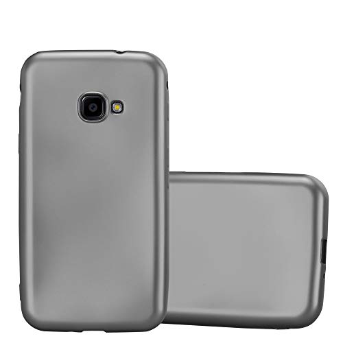 Cadorabo Hülle kompatibel mit Samsung Galaxy XCover 4 XCover 4s Schutzhülle TPU Silikon Case Metallic Design Slim Kratzfest Gummi mit Rundumschutz Case Hülle für Galaxy XCover 4 XCover 4s in Grau Cadorabo Hülle kompatibel mit Samsung Galaxy XCover 4 XCover 4s Schutzhülle TPU Silikon Case Metallic Design Slim Kratzfest Gummi mit Rundumschutz Case Hülle für Galaxy XCover 4 XCover 4s in Grau von Cadorabo