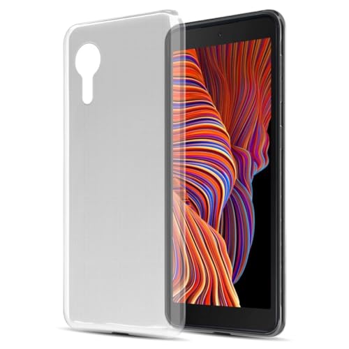 Cadorabo Hülle kompatibel mit Samsung Galaxy XCover 5 Schutzhülle TPU Silikon Case Slim Design Slim Kratzfest Weiche Gummi mit Rundumschutz Case Hülle für Galaxy XCover 5 in Transparent von Cadorabo