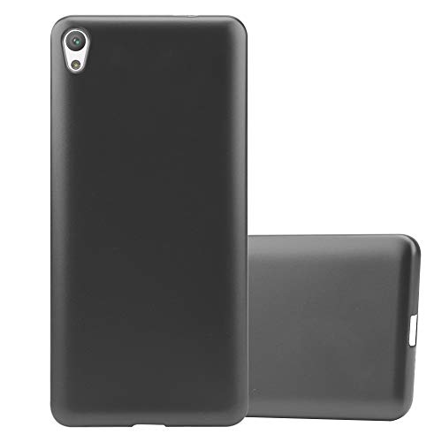 Cadorabo Hülle kompatibel mit Sony Xperia E5 Schutzhülle TPU Silikon Case Metallic Design Slim Kratzfest Weiche Gummi mit Rundumschutz Case Hülle für Sony Xperia E5 in Grau Cadorabo Hülle kompatibel mit Sony Xperia E5 Schutzhülle TPU Silikon Case Metallic Design Slim Kratzfest Weiche Gummi mit Rundumschutz Case Hülle für Sony Xperia E5 in Grau von Cadorabo
