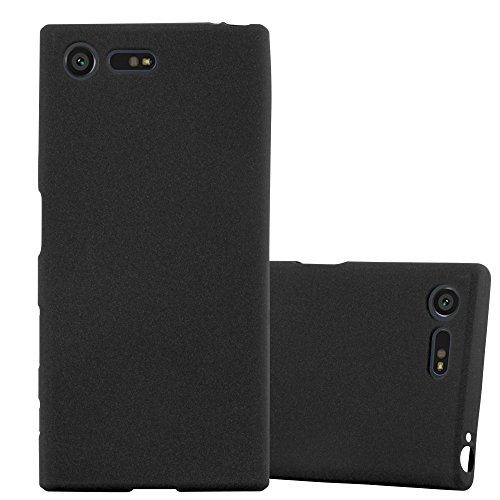 Cadorabo Hülle kompatibel mit Sony Xperia X COMPACT Schutzhülle TPU Silikon Case Frost Design Slim Kratzfest Weiche Gummi mit Rundumschutz Case Hülle für Sony Xperia X COMPACT in Schwarz Cadorabo Hülle kompatibel mit Sony Xperia X COMPACT Schutzhülle TPU Silikon Case Frost Design Slim Kratzfest Weiche Gummi mit Rundumschutz Case Hülle für Sony Xperia X COMPACT in Schwarz von Cadorabo