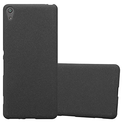 Cadorabo Hülle kompatibel mit Sony Xperia XA Schutzhülle TPU Silikon Case Frost Design Slim Kratzfest Weiche Gummi mit Rundumschutz Case Hülle für Sony Xperia XA in Schwarz Cadorabo Hülle kompatibel mit Sony Xperia XA Schutzhülle TPU Silikon Case Frost Design Slim Kratzfest Weiche Gummi mit Rundumschutz Case Hülle für Sony Xperia XA in Schwarz von Cadorabo