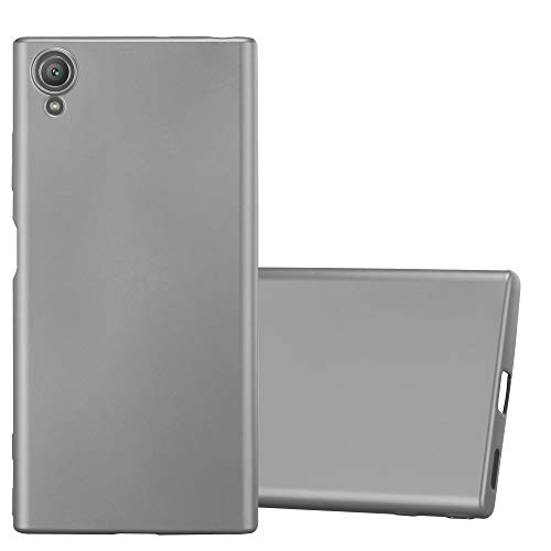 Cadorabo Hülle kompatibel mit Sony Xperia XA1 Plus Schutzhülle TPU Silikon Case Metallic Design Slim Kratzfest Weiche Gummi mit Rundumschutz Case Hülle für Sony Xperia XA1 Plus in Grau Cadorabo Hülle kompatibel mit Sony Xperia XA1 Plus Schutzhülle TPU Silikon Case Metallic Design Slim Kratzfest Weiche Gummi mit Rundumschutz Case Hülle für Sony Xperia XA1 Plus in Grau von Cadorabo