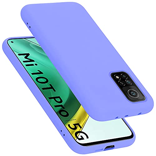 Cadorabo Hülle kompatibel mit Xiaomi Mi 10T / Mi 10T PRO Hülle Silikon Handyhülle für Mi 10T / Mi 10T PRO Case aus flüssigem Silikon- Kratzfeste und stoßfeste dünne TPU Schutzhülle - Liquid HELL LILA Cadorabo Hülle kompatibel mit Xiaomi Mi 10T / Mi 10T PRO Hülle Silikon Handyhülle für Mi 10T / Mi 10T PRO Case aus flüssigem Silikon- Kratzfeste und stoßfeste dünne TPU Schutzhülle - Liquid HELL LILA von Cadorabo