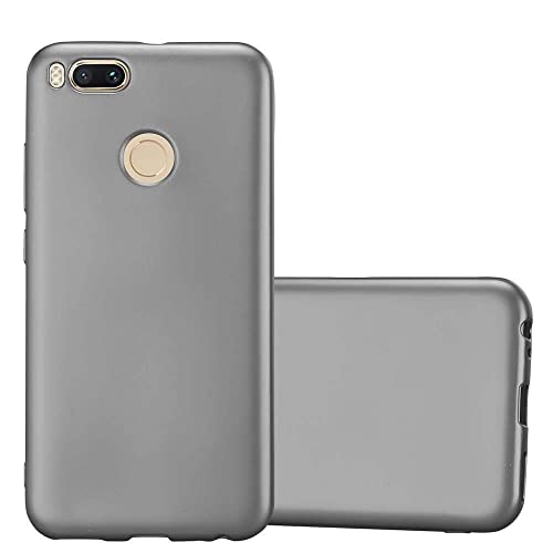 Cadorabo Hülle kompatibel mit Xiaomi Mi A1 / Mi 5X Schutzhülle TPU Silikon Case Metallic Design Slim Kratzfest Weiche Gummi mit Rundumschutz Case Hülle für Xiaomi Mi A1 / Mi 5X in Grau Cadorabo Hülle kompatibel mit Xiaomi Mi A1 / Mi 5X Schutzhülle TPU Silikon Case Metallic Design Slim Kratzfest Weiche Gummi mit Rundumschutz Case Hülle für Xiaomi Mi A1 / Mi 5X in Grau von Cadorabo