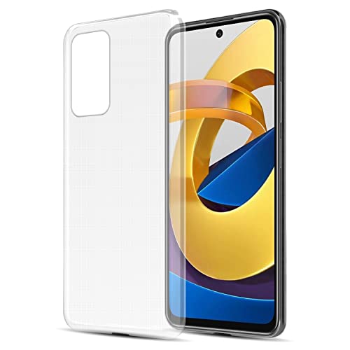 Cadorabo Hülle kompatibel mit Xiaomi Poco M4 PRO 5G Schutzhülle TPU Silikon Case Slim Design Slim Kratzfest Weiche Gummi mit Rundumschutz Case Hülle für Xiaomi Poco M4 PRO 5G in Transparent von Cadorabo