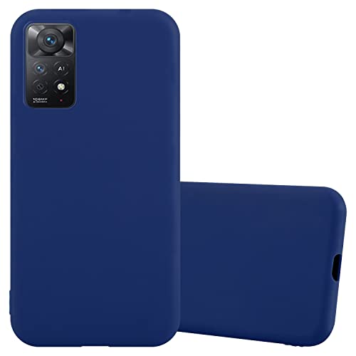 Cadorabo Hülle kompatibel mit Xiaomi RedMi Note 11 PRO 4G 5G Schutzhülle TPU Silikon Case Candy Design Slim Kratzfest Gummi mit Rundumschutz Case Hülle für Xiaomi RedMi Note 11 PRO 4G 5G in Blau Cadorabo Hülle kompatibel mit Xiaomi RedMi Note 11 PRO 4G 5G Schutzhülle TPU Silikon Case Candy Design Slim Kratzfest Gummi mit Rundumschutz Case Hülle für Xiaomi RedMi Note 11 PRO 4G 5G in Blau von Cadorabo