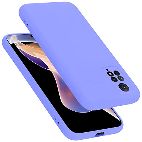Cadorabo Hülle kompatibel mit Xiaomi RedMi Note 11 PRO 4G / 5G Hülle Silikon Handyhülle für RedMi Note 11 PRO 4G / 5G Case aus flüssigem Silikon- Kratzfeste dünne TPU Schutzhülle - Liquid HELL LILA Cadorabo Hülle kompatibel mit Xiaomi RedMi Note 11 PRO 4G / 5G Hülle Silikon Handyhülle für RedMi Note 11 PRO 4G / 5G Case aus flüssigem Silikon- Kratzfeste dünne TPU Schutzhülle - Liquid HELL LILA von Cadorabo