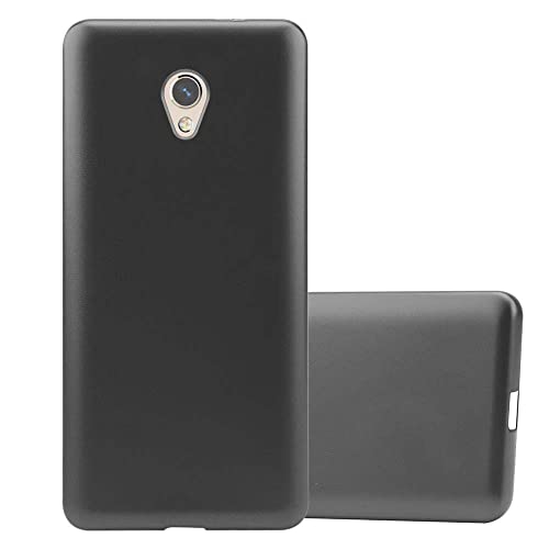 Cadorabo Hülle kompatibel mit ZTE Blade V7 Schutzhülle TPU Silikon Case Metallic Design Slim Kratzfest Weiche Gummi mit Rundumschutz Case Hülle für ZTE Blade V7 in Grau von Cadorabo