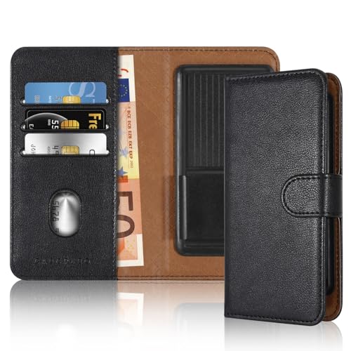 Cadorabo Klapphülle kompatibel mit ZTE Blade 10 VITA-Handyhülle mit Kartenfach, 360 Grad Schutzhülle zum klappen- Flip Case Book Cover PU Leder Handytasche klappbar SCHWARZ Cadorabo Klapphülle kompatibel mit ZTE Blade 10 VITA-Handyhülle mit Kartenfach, 360 Grad Schutzhülle zum klappen- Flip Case Book Cover PU Leder Handytasche klappbar SCHWARZ von Cadorabo