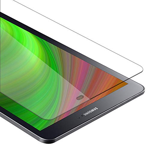 Cadorabo Tablet Panzer Schutz Glas für Samsung Galaxy Tab S2 (9.7 Zoll) - Schutzfolie in Ultra-Klar Hüllen freundlich - Gehärtetes (Tempered) Glas Dipslayschutz Folie in 9H Härte Anti Kratzer von Cadorabo