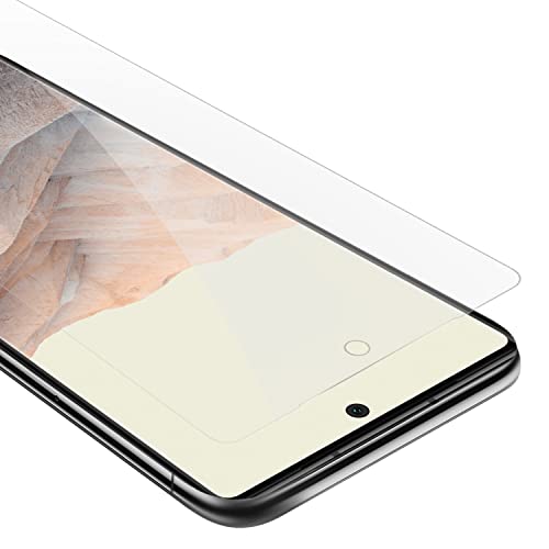 Cadorabo Panzer Schutz Glas für Google PIXEL 6 PRO - Schutzfolie in Ultra-Klar Hüllen freundlich - Gehärtetes (Tempered) Glas Dipslayschutz Folie in 9H Härte Anti Kratzer von Cadorabo