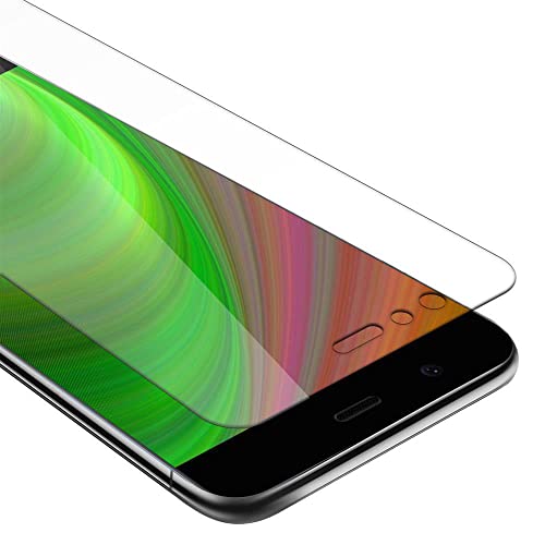 Cadorabo Panzer Schutz Glas für Huawei P10 - Schutzfolie in Ultra-Klar Hüllen freundlich - Gehärtetes (Tempered) Glas Dipslayschutz Folie in 9H Härte Anti Kratzer von Cadorabo