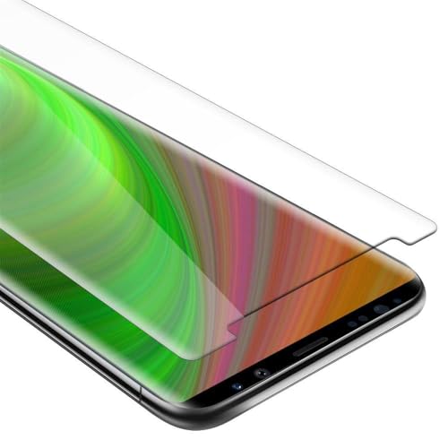 Cadorabo Panzer Schutz Glas für Samsung Galaxy NOTE 8 - Schutzfolie in Ultra-Klar Hüllen freundlich - Gehärtetes (Tempered) Glas Dipslayschutz Folie in 9H Härte Anti Kratzer von Cadorabo