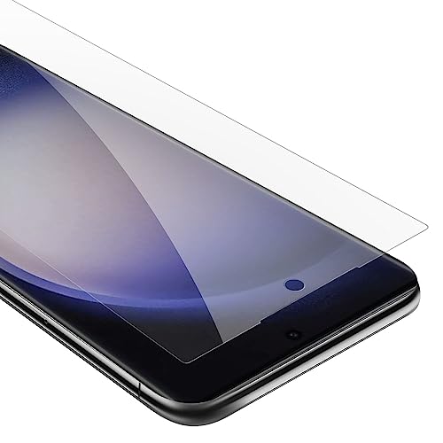 Cadorabo Panzer Schutz Glas für Samsung Galaxy S23 ULTRA - Schutzfolie in Ultra-Klar Hüllen freundlich - Gehärtetes (Tempered) Glas Dipslayschutz Folie in 9H Härte Anti Kratzer von Cadorabo