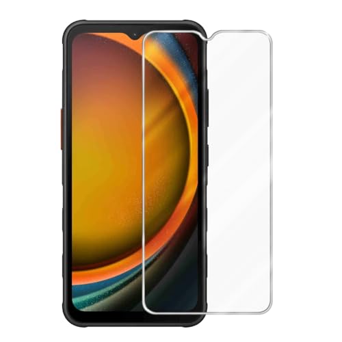 Cadorabo Panzer Schutz Glas für Samsung Xcover 7 - Schutzfolie in Ultra-Klar Hüllen freundlich - Gehärtetes (Tempered) Glas Dipslayschutz Folie in 9H Härte Anti Kratzer von Cadorabo