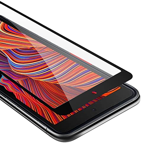 Cadorabo Panzerfolie für Samsung Galaxy XCover 5 Schutzfolie, [Case Friendly] [Anti-Kratzer] [Anti-Fingerabdruck] Gehärtetem Glas Tempered Displayschutzfolie für Galaxy XCover 5 von Cadorabo