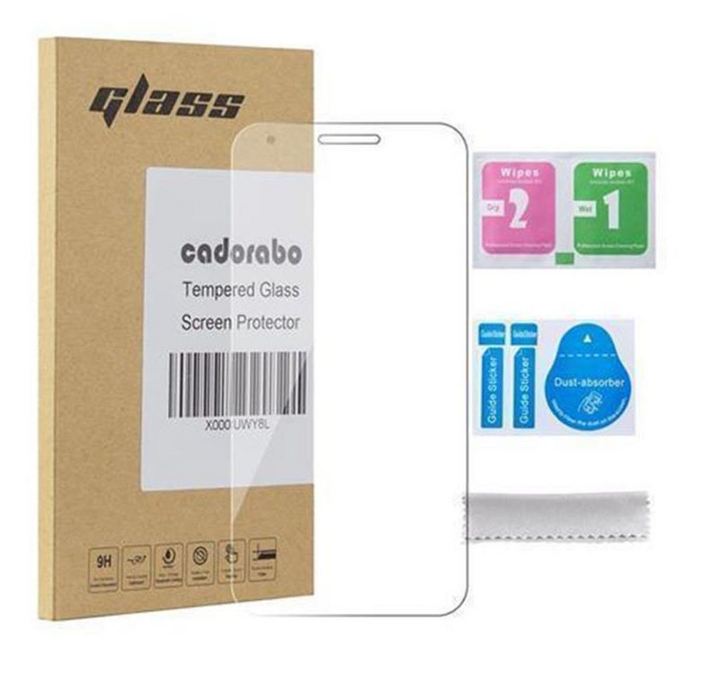 Cadorabo Schutzfolie für Alcatel PIXI 3 (5 Zoll) Schutzfolie, (1-St), Schutzfolie Panzer Folie (Tempered) Display Schutzglas 3D Touch von Cadorabo