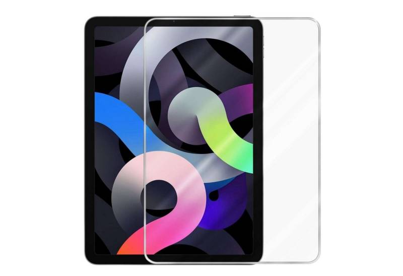 Cadorabo Schutzfolie für Apple iPad AIR 4 (10.9 Zoll) Schutzfolie, (1-St), Schutzfolie Panzer Folie (Tempered) Display Schutzglas 3D Touch von Cadorabo